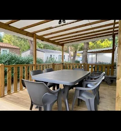 Kamp alanı Mobil-home 3ch 34 M2 A Saint-cyprien *