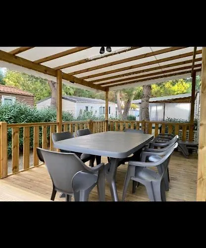 Kamp alanı Mobil-home 3ch 34 M2 A Saint-cyprien *